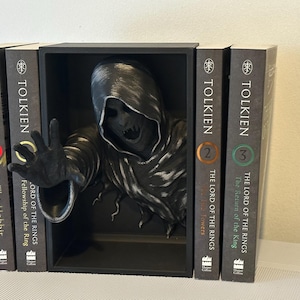 Void Reaper - 3D Printed Shadow Horror Figure, Hand Paint