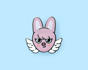Stray Kids Changbin SKZOO Dwaekki Angel / Flying Pig Pin