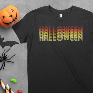 Kids Halloween Shirt, Kids Halloween Retro Style Shirt, Kids Halloween Party Shirt, Kids Happy Fall Yall, Kids Vintage Style Halloween Shirt