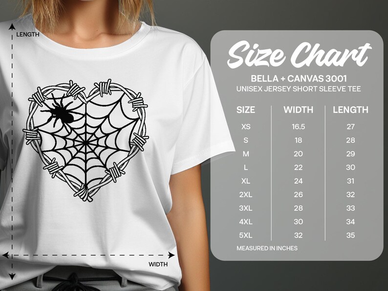 Chemise toile d'araignée Halloween, chemise Halloween coeur barbelé, chemise fête d'Halloween, saison effrayante, chemise gothique, chemise punk, cadeau d'Halloween image 8