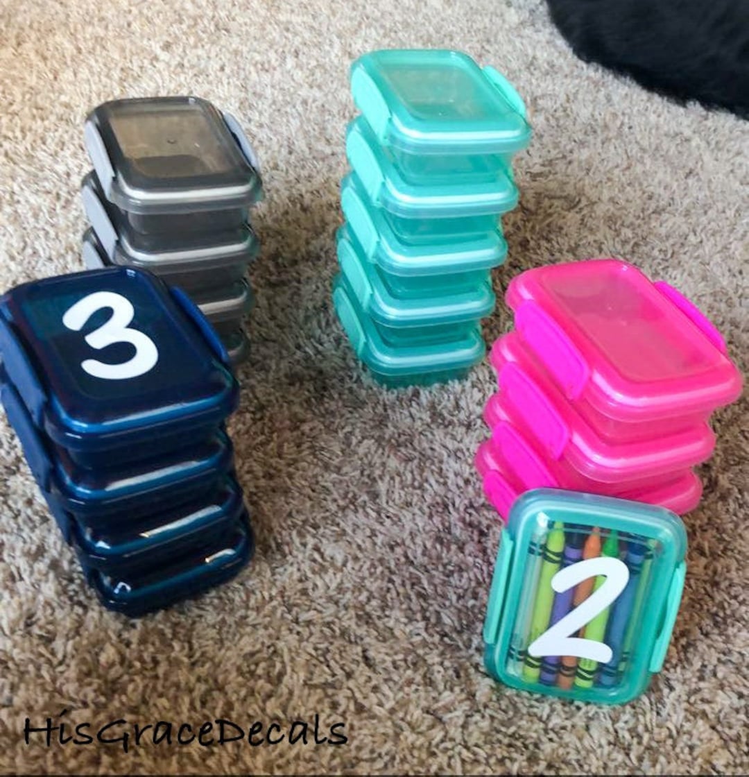 Crayon Box Labels CUSTOM Labels Student Labels Back to School Crayon