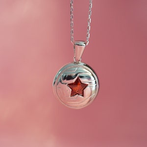 Bucky Necklace - Star Necklace - Geek Jewelry -925 Sterling Silver