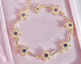 Sun Bracelet-Sun Bracelet-925 Sterling Silver