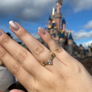 Witch Crown Inspired Ring, Superhero Jewelry, Witch Ring, Geek Jewelry-Wanda