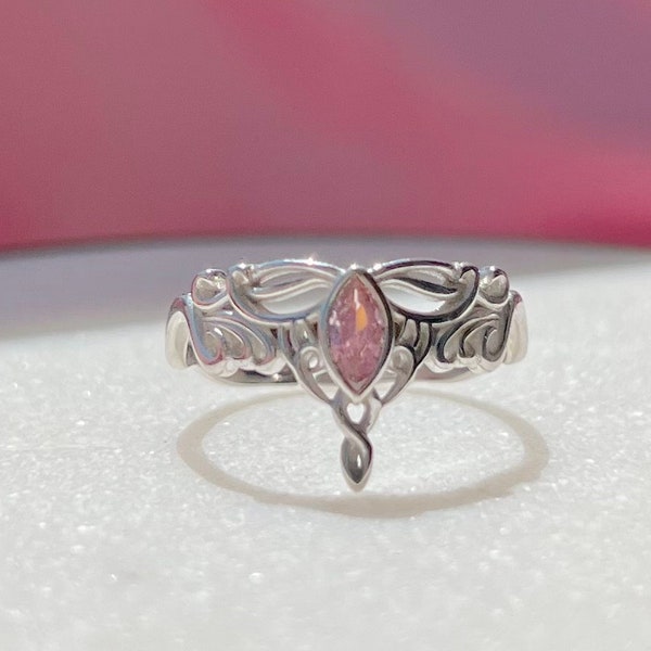 Arwen Crown Ring -  925 Sterling Silver Rings