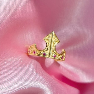 Aurora Crown Ring,Aurora EOS Geek Jewelry, Crown, Princess Tiara