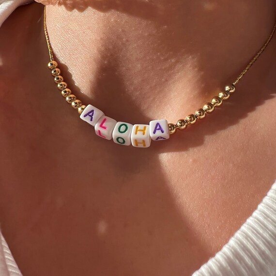Name choker shop etsy