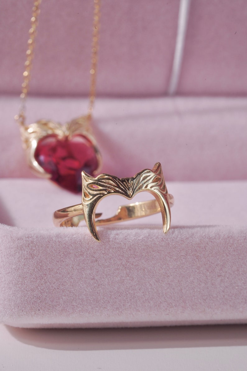 Witch Crown Inspired Ring, Superhero Ring, Witch Ring, Geek Jewelry-Wanda image 6