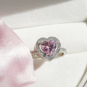 Zhx Exquisite Women's 925 Sterling Silver Floral Ring Proposal Gift Two Tone Diamond Jewelry 18K Rose Gold Vine Flower Bridal Engagement Rings Wedding Band Size 6-10 (10) Price In Saudi Arabia