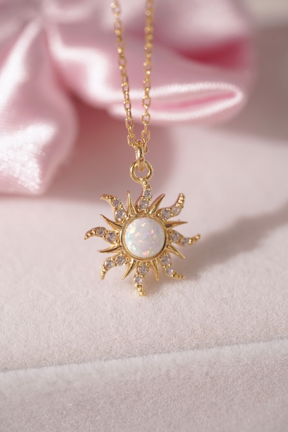 Opal Sun Pendant Opal Sun Pendant