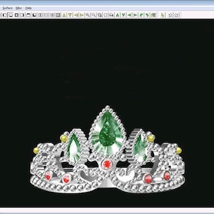 Princess Crown Engagement Ring, Geek Jewelry, Princess Jewelry image 2
