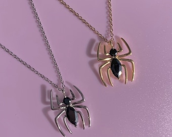 スパイダーネックレス 並行輸入品】スパイダーペンダントネックレス ステンレス