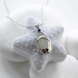 Mermaid necklace, H2O Mermaid Locket  Necklace