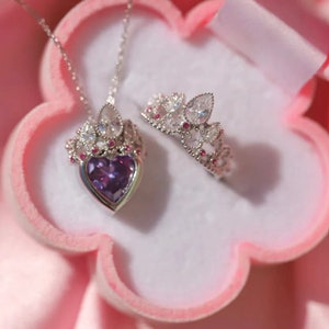 Princess Crown Engagement Ring, Geek Jewelry, Princess Jewelry image 3
