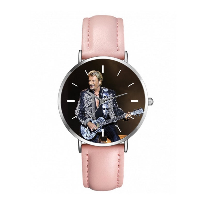 Montre Johnny Hallyday pour femme Rose show