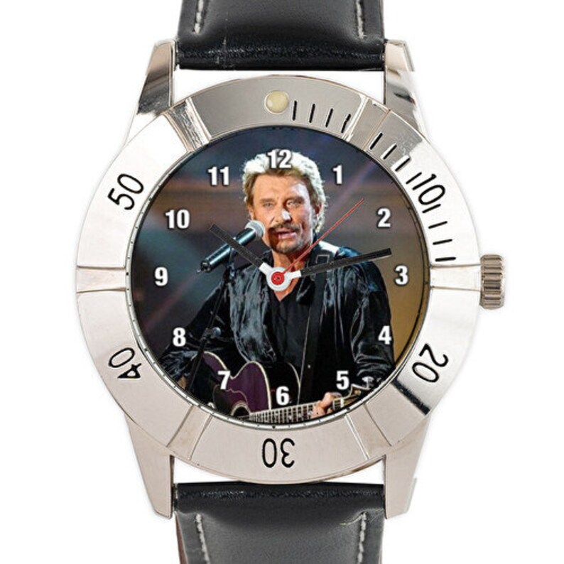 Montre personnalisé Johnny Hallyday image 5