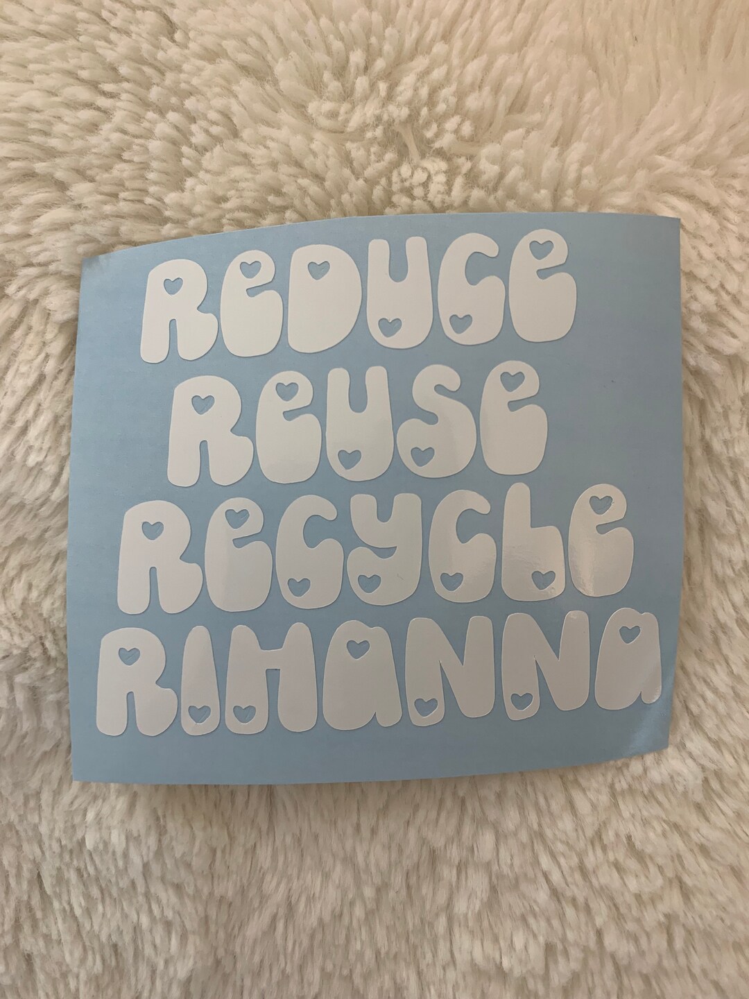 Reduce, Reuse, Recycle Decal Bumper Sticker - the Four R's Quote ...