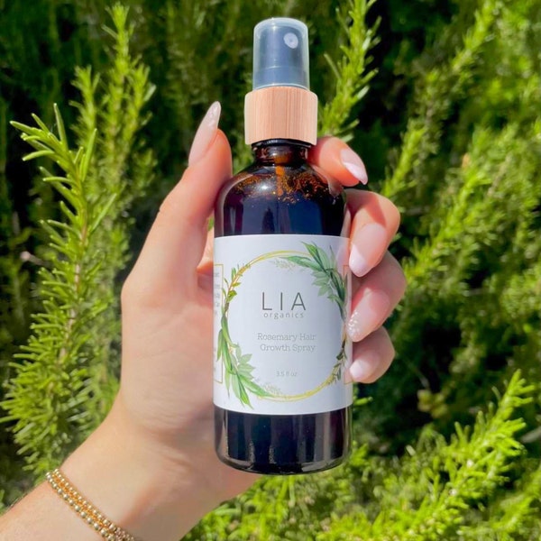 Rosemary Tonic Scalp Spray: Handmade Hair Growth Tonic - Reduce shedding