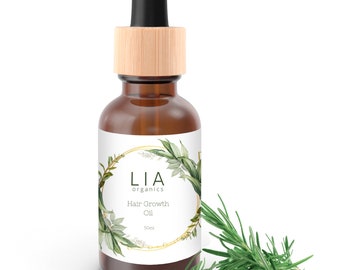 Hair Growth Oil -Rosemary, peppermint, castor oil, amla oil, fenugreek, cloves, pumpkin seed oil, black seed oil etc