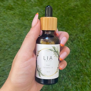 Herbal Hair Growth Oil – Ayurvedic Scalp Oil for Thinning, Shedding & Nourishment | Infused Hair Oil for All Hair Types