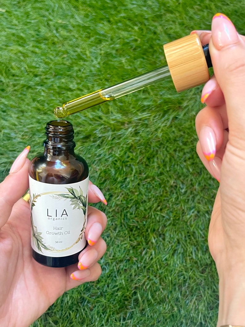 Rosemary Hair Growth Oil rosemary Peppermint Castor Oil Etsy