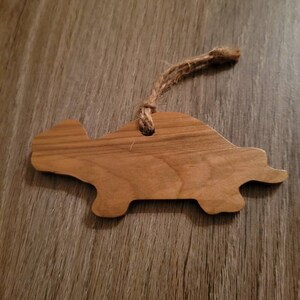 Wooden Turtle Ornament