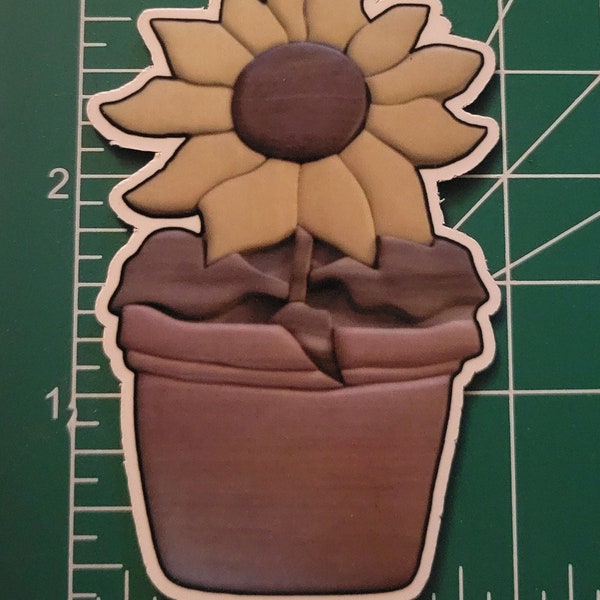 Sunflower magnet