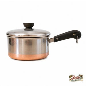 Revere Ware kastrull med kopparbotten 18,5 x 9,6 cm