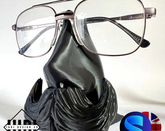 3D Printed Moustache Glasses Holder | Eco-Friendly | The Nosy Friend