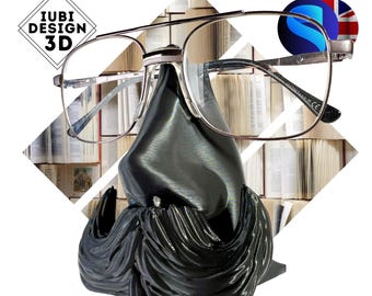 3D Printed Moustache Glasses Holder | Eco-Friendly | The Nosy Friend