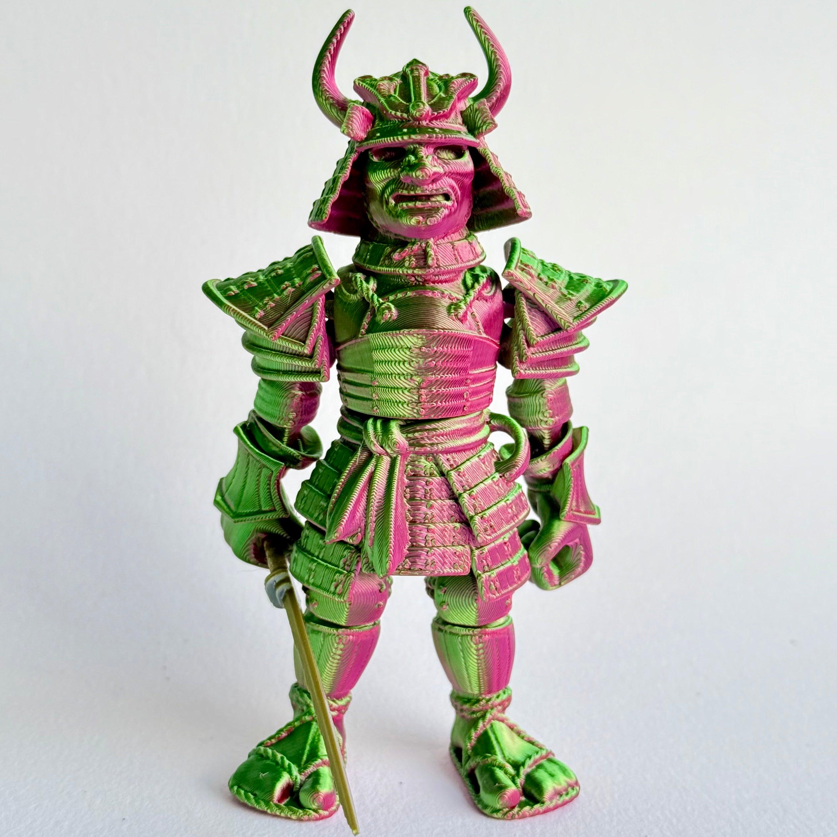 Flexi Factory Samurai Warrior | Articulating Samurai Fidget Toy