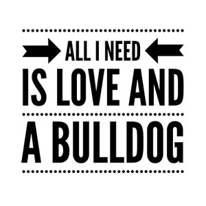Bull Dog Love Svg, BullDog Love Png, Bulldog Love JPG, BullDog Love DXF, BullDog Love Bundle, Bulldog Love Design, Bulldog Love Cricut