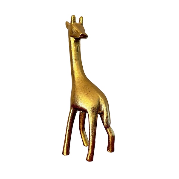 Vintage Decorative Gold Giraffe by Nate Berkus