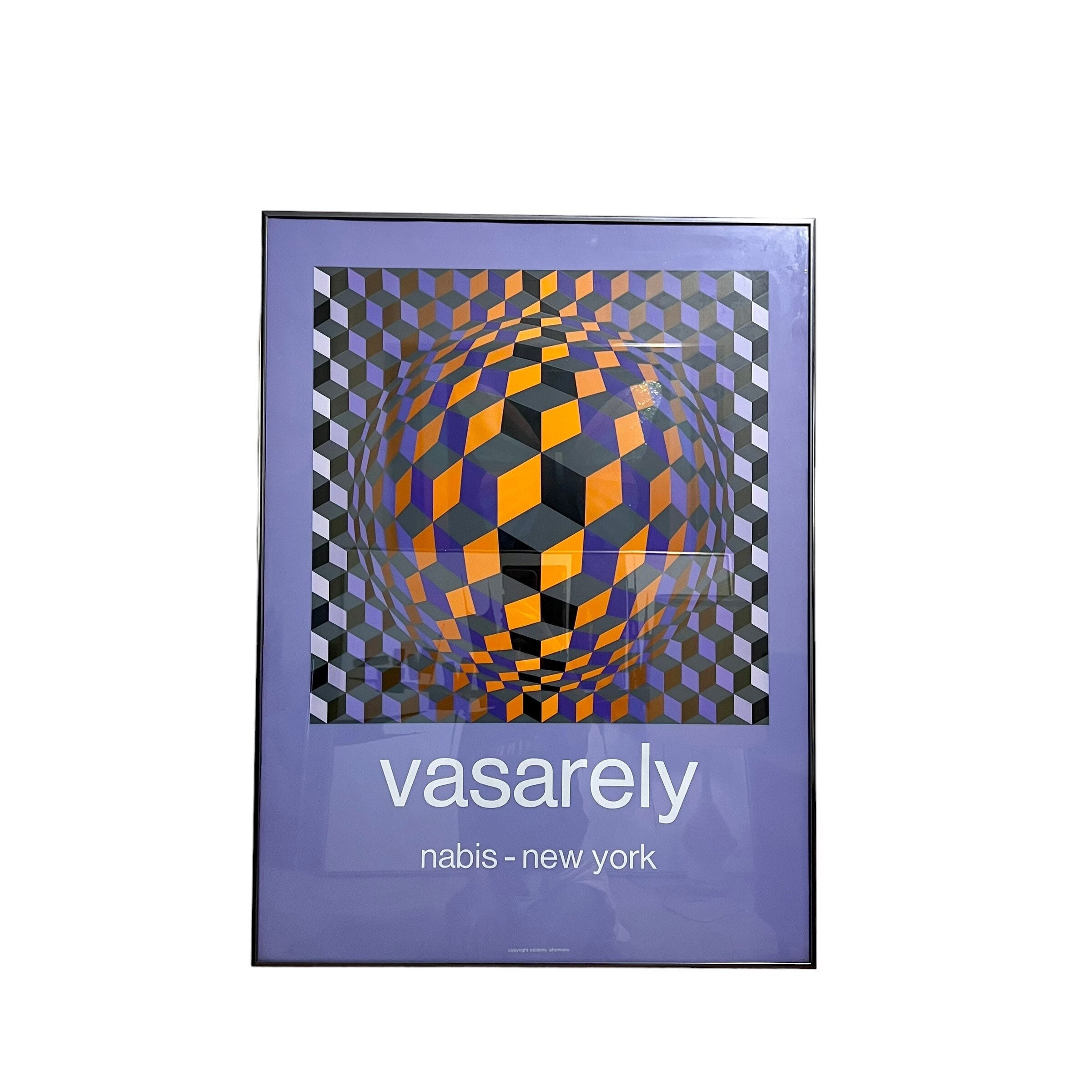 Victor VASARELY - Rare Offset Lithographic Poster, 2019 - Lithographs