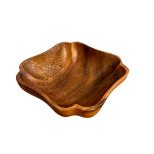 Teak wood Salad bowl Petite Catch All