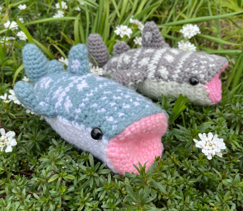 Whale Shark Amigurumi Crochet Pattern Etsy Canada