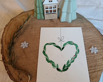 Christmas card - watercolor