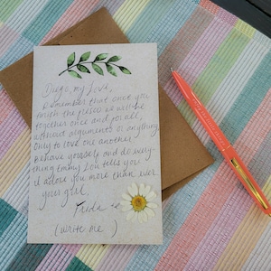 Carta manuscrita