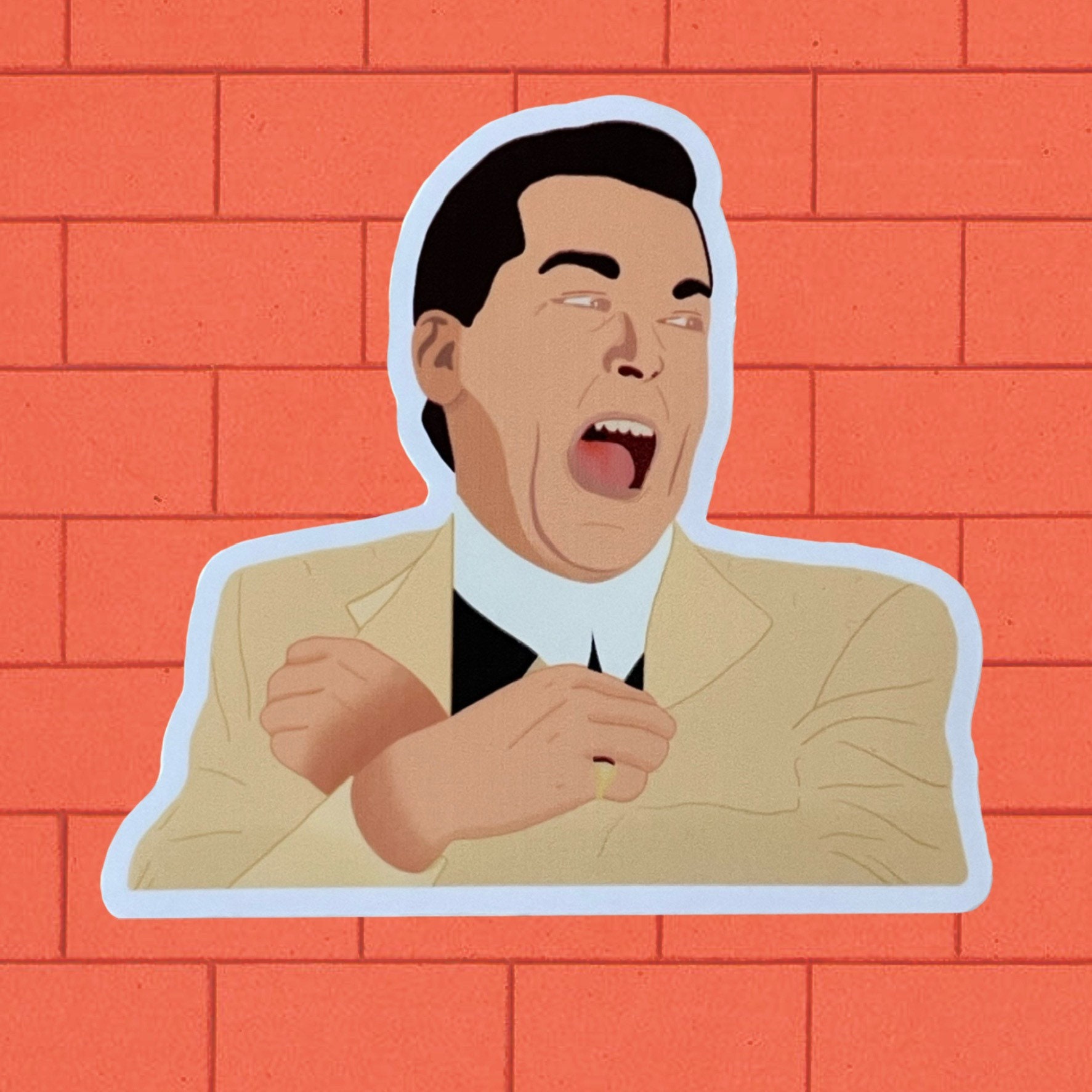 Goodfellas Funny Laughing Meme Gif Waterproof Glossy Vinyl - Etsy Goodfellas Funny Laughing Meme Gif Waterproof Glossy Vinyl - Etsy
