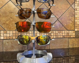 Industrial Sunglasses Holder Display Stand For Oakley, Ray Ban, Costa, X Metal