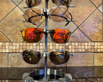 Industrial Sunglasses Holder Display Stand For Oakley, Ray Ban, Costa, X Metal