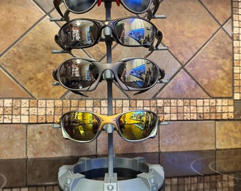 Industrial Sunglasses Holder Display Stand For Oakley, Ray Ban, Costa, X Metal