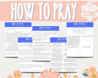 How to Pray: Prayer Guide