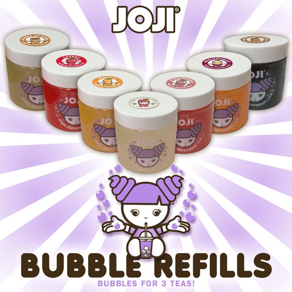 Refill Bubbles for JOJI® Yogurt’s Signature Bubble Tea Kit