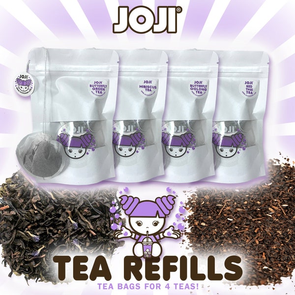 Refill Tea Bags for JOJI® Yogurt’s Signature Bubble Tea Kit