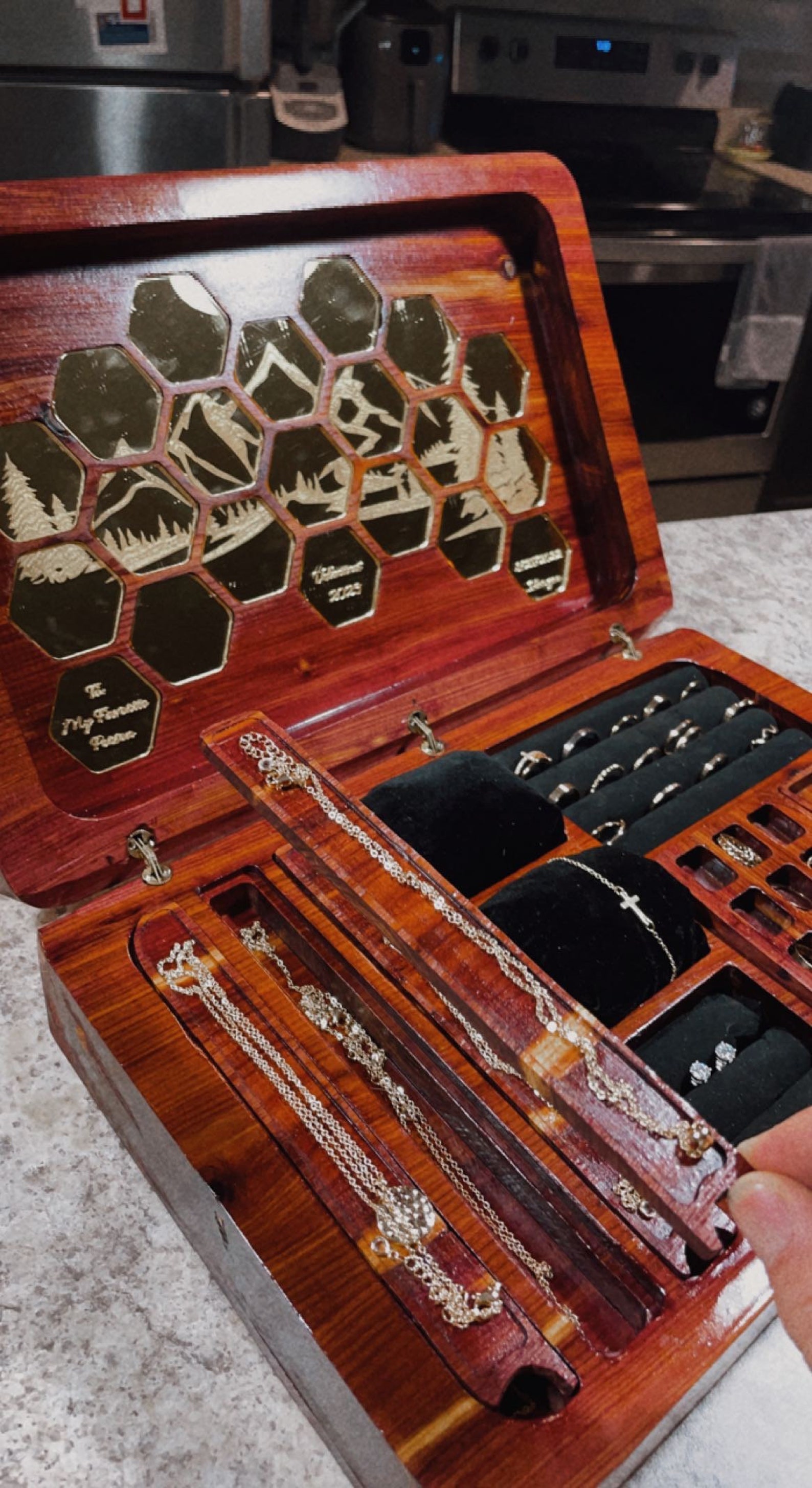 Jewelry Box Files SVG, Easel Project for CNC Router and Laser Cutter - Etsy