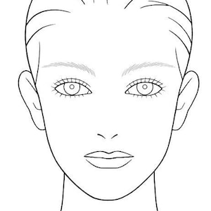 Brow Practice Sheets, Eyebrow Microblading Practice Sheets