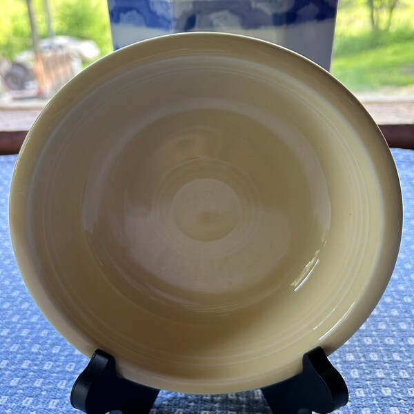 Vintage Fiestaware Yellow Soup Bowl