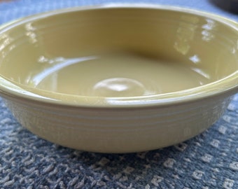 Vintage Fiestaware Yellow Soup Bowl