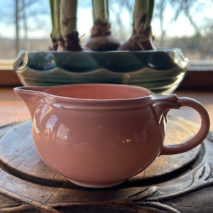 Vintage Lu-Ray Pastels Pink Creamer